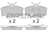 BREMSI BP2805 Brake Pad Set, disc brake